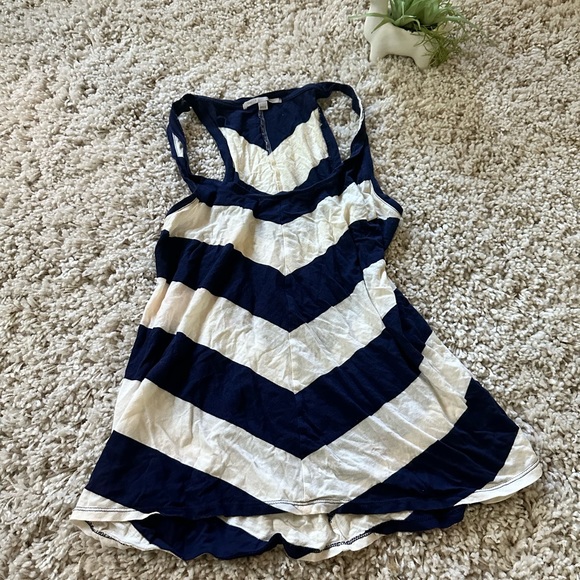 GAP Tops - Gap navy blue and white cute vintage y2k flowy casual summer mom shirt t…